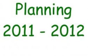 Planning des entraînements pour 2011 - 2012