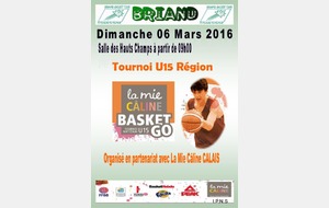 Tournoi U15   La Mie Calîne   : Programme