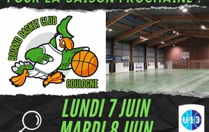 🔍BBC Coulogne Saison 2021-2022 - Détection U13 (2009-2010) Région 🔎