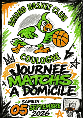 JOURNEE MATCHS A DOMICILE SAMEDI 05 SEPTEMBRE