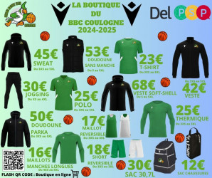 Les articles de la boutique