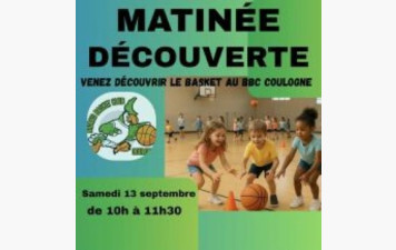 DECOUVRE LE BASKET AVEC LE BBC COULOGNE