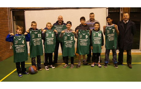 Nouveaux maillots pour les U13 A !