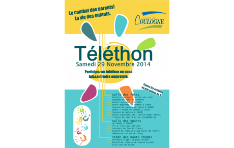 Téléthon 2014 à COULOGNE