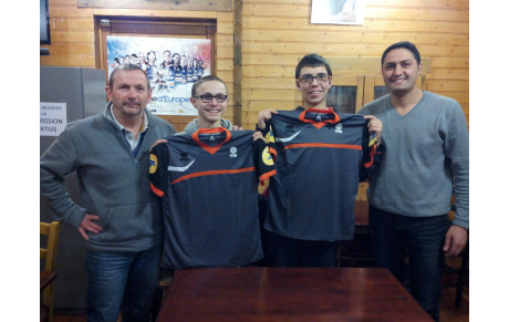 Maxime Courbot et Maxime Vasseur (U17) récompensés !