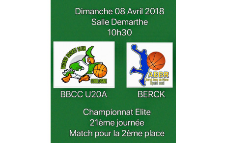 2 matchs importants ce dimanche 08 avril 2018