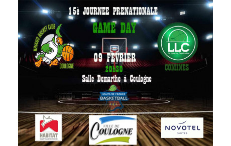 Championnat Pré Nationale : BBCC A - La Louche Cominoise (09/02 à 20h30)