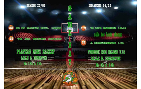 Les matchs du week-end 