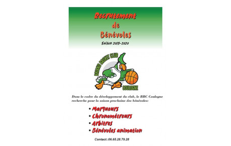 Recrutement Bénévoles