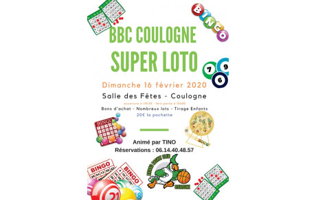 Loto du BBCC : 16 février 2020