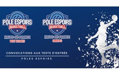 Tests d'entrée au Pôle Espoirs de Wattignies
