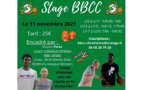 🟢⚪️🏀Coaching Individuel : 11 novembre🏀⚪️🟢