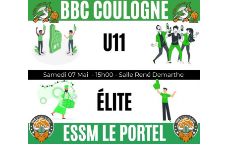 🟢⚪️🏀BBCC U11A - ESSM LE PORTEL🏀⚪️🟢